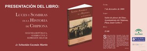 Un libro de Sebastián Guzmán aborda el tema de la Memoria Histórica en Chipiona.-