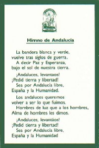 La Diputación Provincial de Cádiz pedirá que la SGAE no cobre tasas por el Himno de Andalucía.-