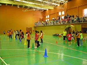 Fin de semana multitudinario en el complejo polideportivo local de Chipiona