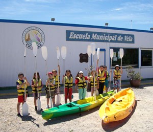 Clausurado en Chipiona el curso infantil de vela organizado por el Club de  Actividades Náuticas Deportivas