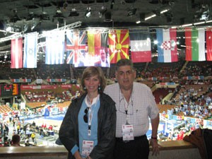 Miguel Gallardo y Marina Bernal entre los más de cien periodistas españoles siguen a la Selección de baloncesto en Katowice