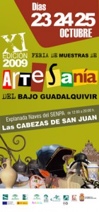 Los artesanos de la comarca ya pueden inscribirse en la “XI feria de muestras de artesanía del Bajo Guadalquivir”