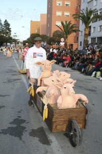 Miguel Gutiérrez Sabater elegido Carnavalero del año 2010(Chipiona)