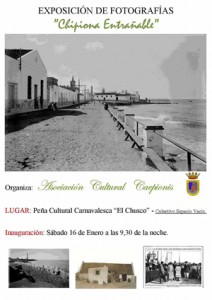 Interesante exposición de fotografías de Caepionis en  El Chusco.-