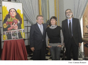 Ana Lorente personifica el Día de la Provincia de Cádiz en una mujer