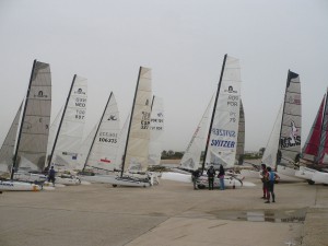 Celebrada en Chipiona  la I Regata Internacional de Catamaranes