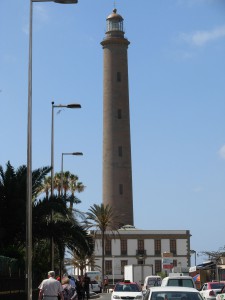 El Faro de Maspalomas está declarado como Bien de Interés Cultural por el Gobierno de Canarias.-