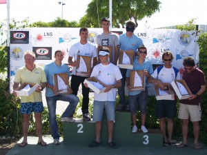 Juan José Sola y Santi Nieto Campeón y Subcampeón respectivamente de  la 2ª Copa de Andalucía de Catamaranes(Chipiona)