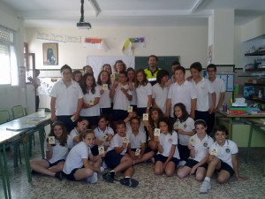 Educación Vial cerró el curso con la entrega de carnets de bicicletas(Chipiona)