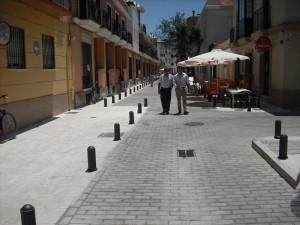 Abierta al tráfico la calle Padre Lerchundi(Chipiona)