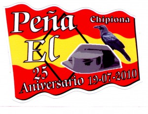 La Peña El Tricornio de Chipiona celebra el 25 aniversario de su fundación con un homenaje a socios destacados.-