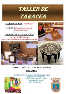 Juventud pone en marcha un taller de taracea