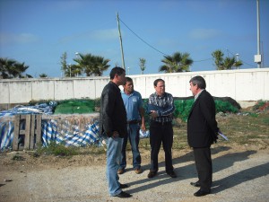 Luis García Garrido aborda en Chipiona  la puesta en marcha de  proyectos para el sector pesquero