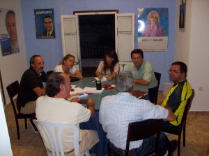 Antonio Peña  preocupado por el servicio de limpieza de Chipiona y  sus trabajadores