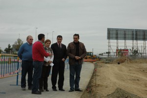 La diputada provincial de Infraestructuras repasa en Chipiona  las obras del municipio que están en marcha a través del AEPSA