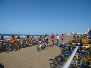 La playa de Regla una magnífica instalación deportiva natural para el I Duatlón Playas de Chipiona