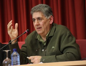 Miguel Gallardo habló del dudoso futuro de las televisiones locales en la Universidad de Periodismo de Sevilla.