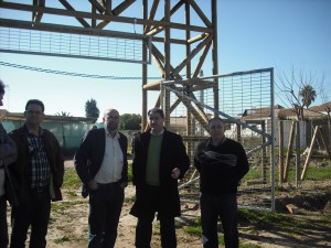 El diputado de Medio Ambiente visita el jardín botanico de Las Veredas