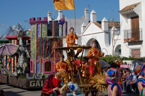 La agrupación las Galeras gran triunfadora de la cabalgata 2011