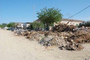 CANS denuncia vertedero ilegal en la Vía Verde