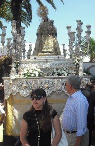 Davinia Valdés hace un balance positivo de la celebración de la Virgen del Carmen
