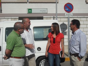 El alcalde y la delegada de Bienestar Social visitan el Centro Tolosa Latour