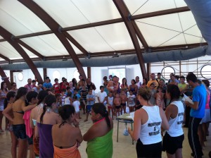 Clausurados los cursos de verano de natación