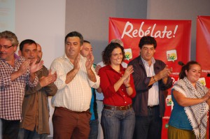 El coordinador general apoyó las listas de IU en Cádiz convencido de que el discurso “rebelde” de IU ha empezado a “despertarse” entre la ciudadanía