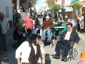 Chipiona celebró el Día Internacional de la Discapacidad con el lema “Ponte en mi lugar”