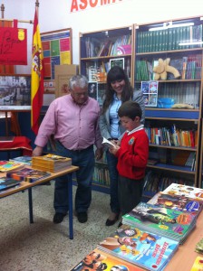 Davinia Valdés participa en la semana cultural del Colegio Público Los Argonautas