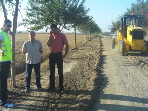 Las obras de la Vía Verde de Chipiona  retomadas después de años de parón