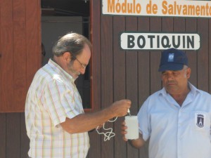 La analítica del SAS demuestra que la calidad de las aguas de La Cruz del Mar el 20 de agosto era excelente