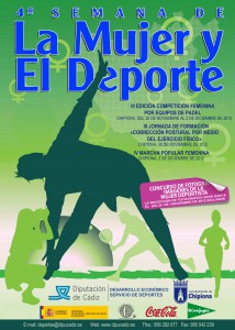 Deportes aborda el final de 2012 con un amplio y variado programa de actividades con la mujer como protagonista