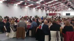 Más de 200 mujeres participan en el almuerzo convivencia del Día Internacional de la Mujer