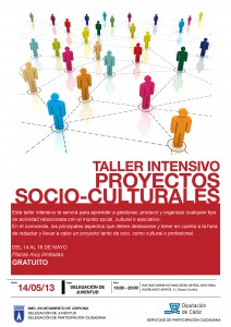 Juventud y Participación convocan un taller intensivo de elaboración de proyectos