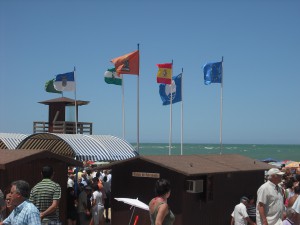 Cruz del Mar-Las Canteras, Camarón y Puerto Chipiona revalidan las banderas azules