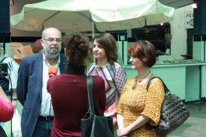 El Viceconsejero de Turismo y Comercio, Antonio Roldán, visita Chipiona junto al grupo municipal de Izquierda Unida.