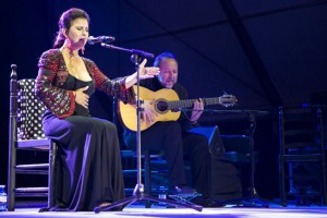 Rotundo éxito de María José Santiago en la Bienal de Flamenco de Málaga