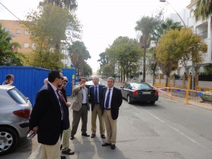 El Subdelegado del Gobierno visita las inversiones estatales en Chipiona