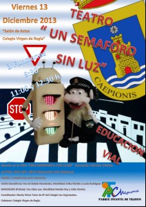 Educación y el Gabinete de Educación Vial estrenan una obra de teatro para los alumnos de 5 a 9 años para enseñarles a circular