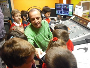 Comienza el programa de visitas de escolares a la Radiotelevisión Municipal