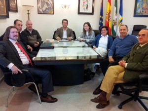 La Fundación Puerta de América presenta al Alcalde de Chipiona su programa de actividades