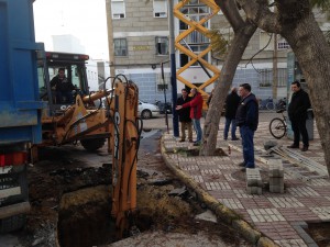 El Ayuntamiento comienza las obras de la primera línea de contenedores soterrados