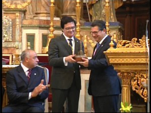 Gregorio Sánchez Alonso invitó en su pregón a rememorar la historia de la Fe durante la Semana Santa