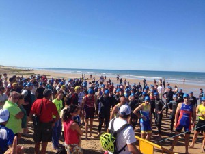 El “III Triatlón Cros “Playas de Chipiona” contó con la participación de 110 deportistas