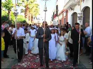 Hermandades y entidades ciudadanas colocarán cinco altares el domingo en el recorrido del Corpus Christi