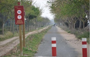 El Ayuntamiento de Chipiona anuncia duras sanciones para los vehículos a motor que circulen por la Vía Verde