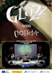 La banda Glazz ofrece mañana el espectáculo Cirquelectric incluido en el programa Decoc