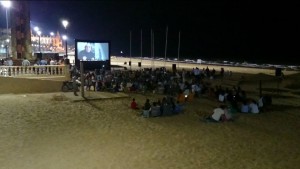 Chipiona recupera el cine de verano en la playa