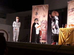 La obra de teatro “La Criada Amorosa” llenó ayer el Patio San Luís